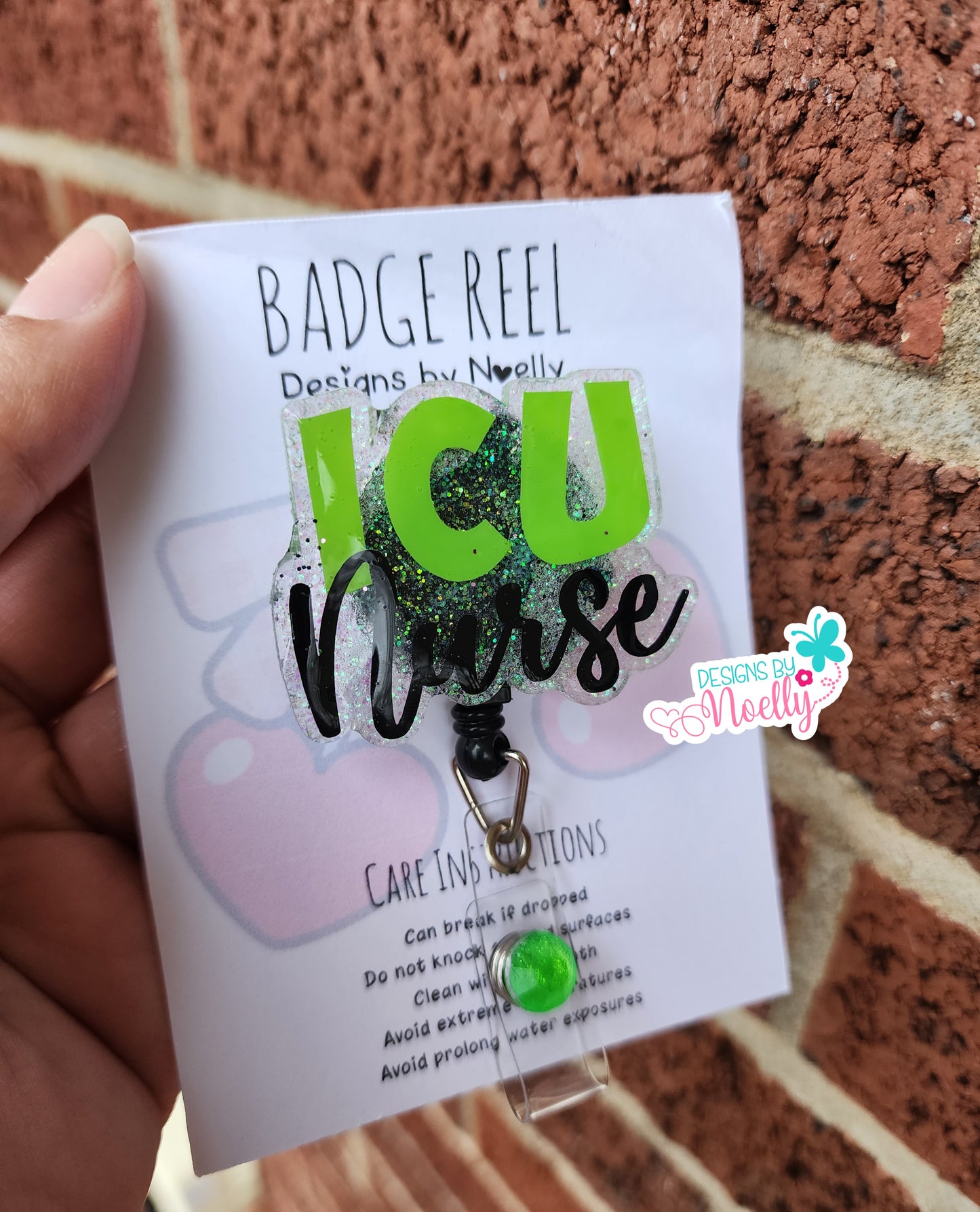 ICU Nurse Badge Reel (1pc)